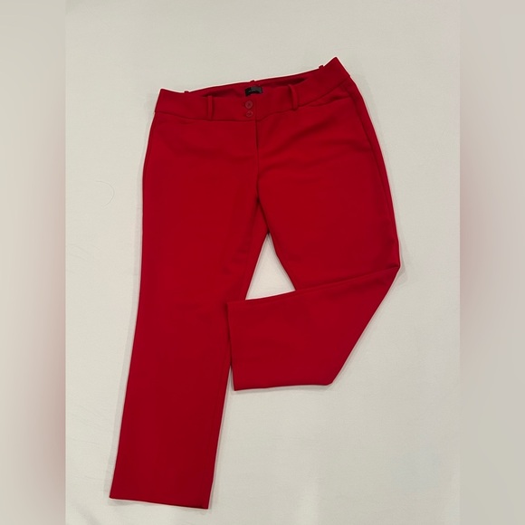 THE LIMITED Red Women's dress Pants/size 14R - Picture 4 of 9
